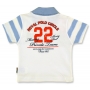 Детская футболка "Королевский поло клуб" для мальчика (голубая)